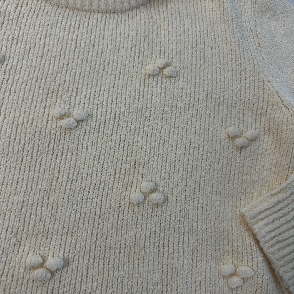 Madewell dotted bobble pullover sweater - Picture 4 of 9